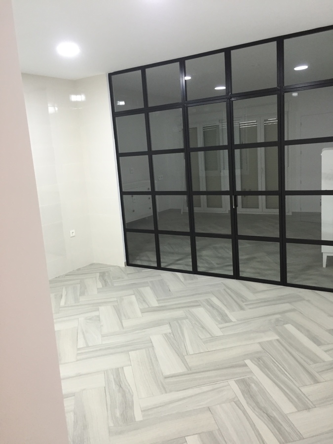 Vista del cerramiento desde la cocina