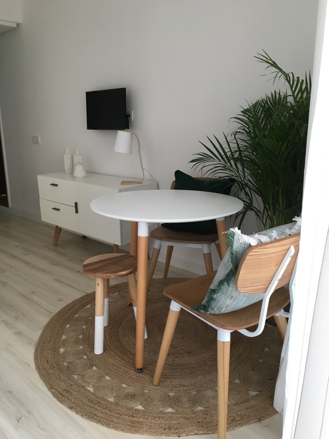 Vista del comedor desde terraza