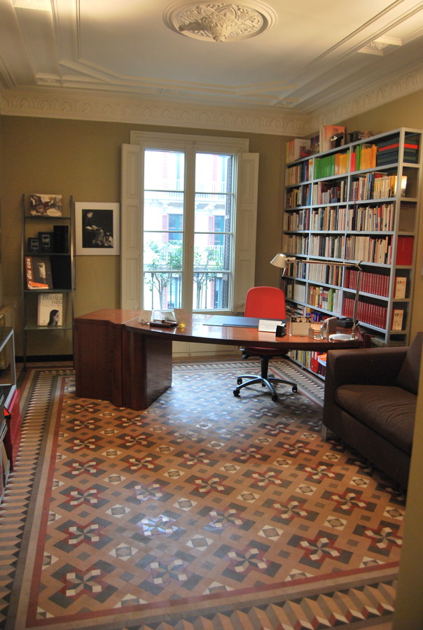 Vista del despacho de trabajo