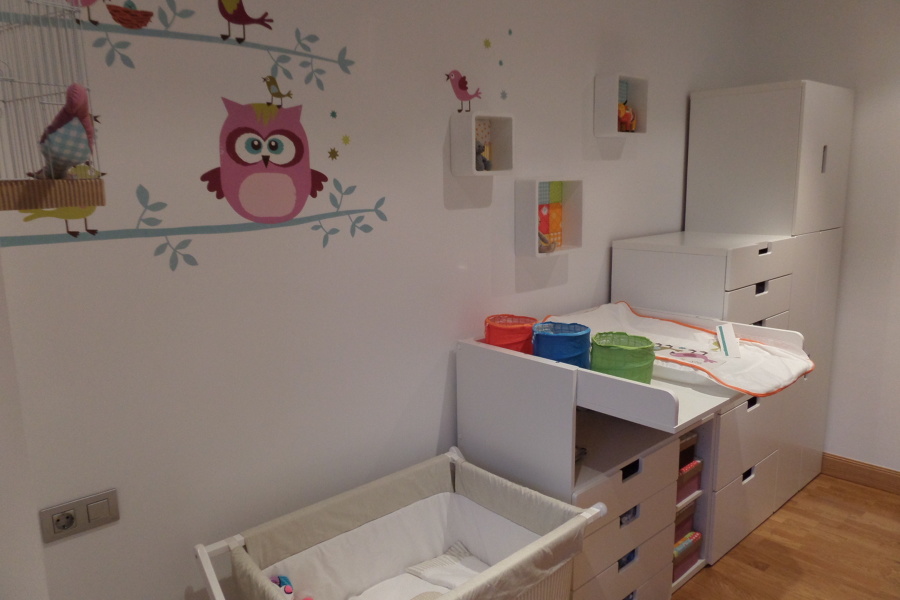 Vista del dormitorio