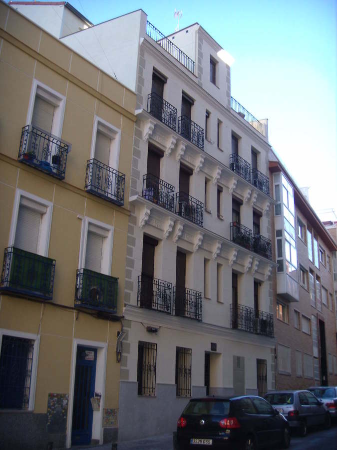 Vista del edificio restaurado