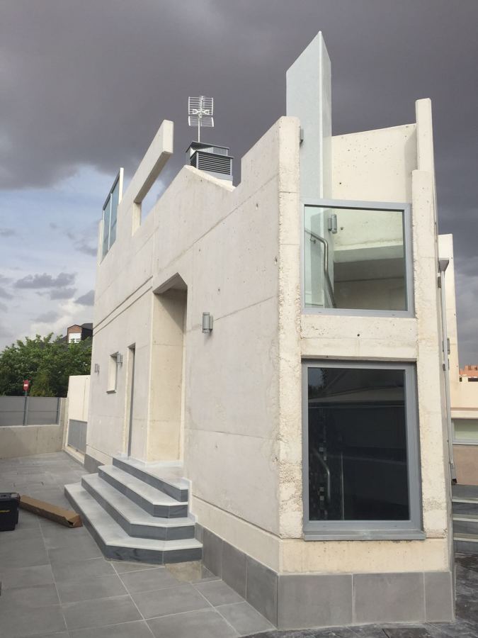 Vista del esquinazo con subida a cubierta