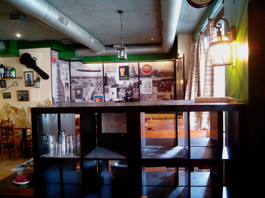 Vista del fondo existente