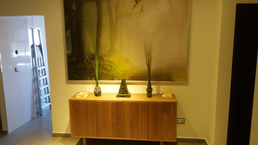 Vista del salon a la cocina