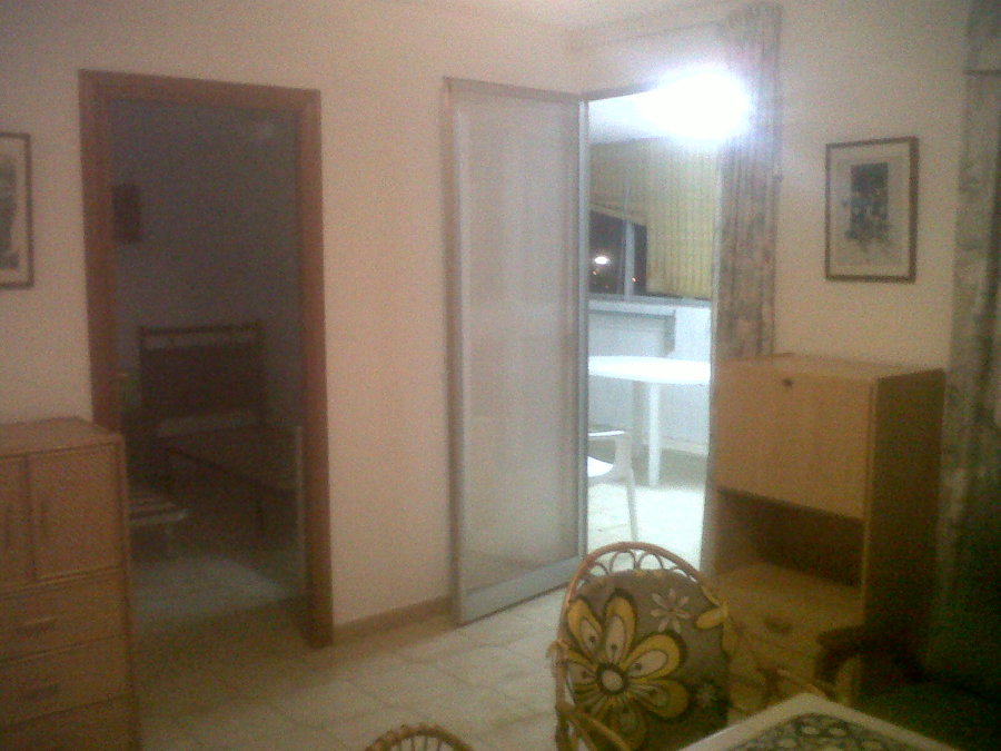 Vista del salon-comedor antes de la reforma