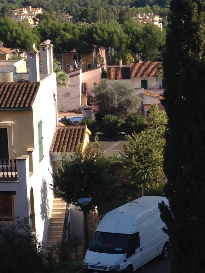 Vista desde arriba del piso 