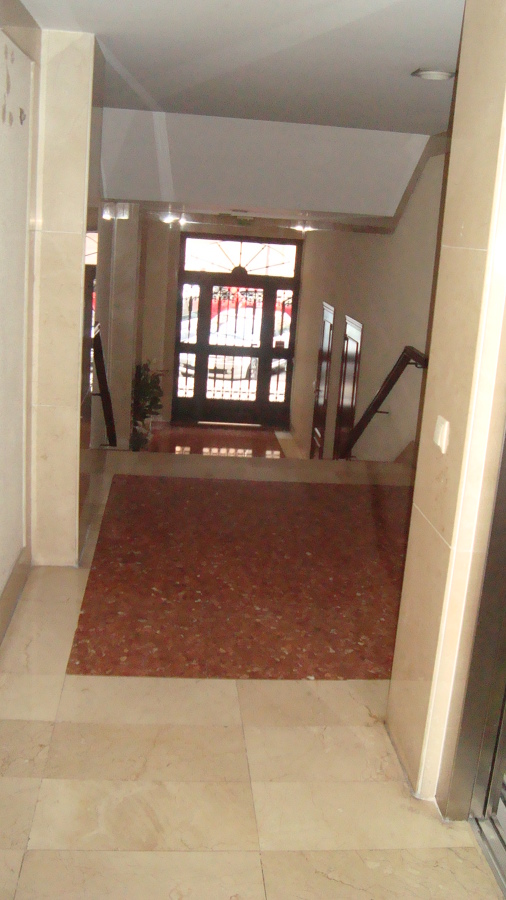 Vista desde el ascensor antes de la obra