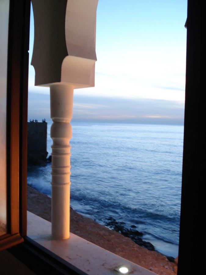 Vista desde el dormitorio principal.