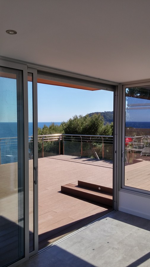 Vista desde el interior del espacio