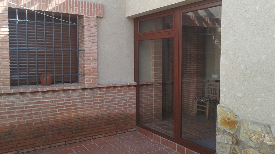 vista desde el patio