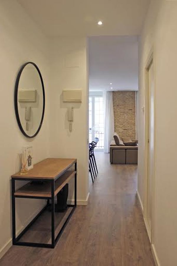 Vista desde el recibidor