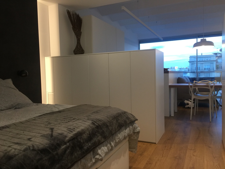 Vista desde estancia hacia exterior