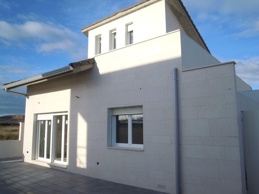 Vista desde jardín privativo. 