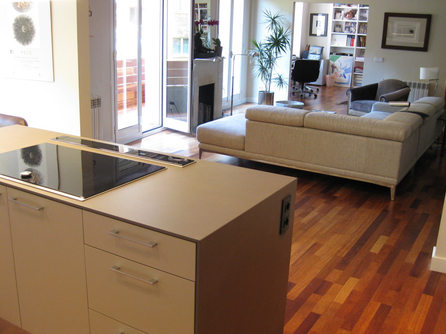 Vista desde la cocina