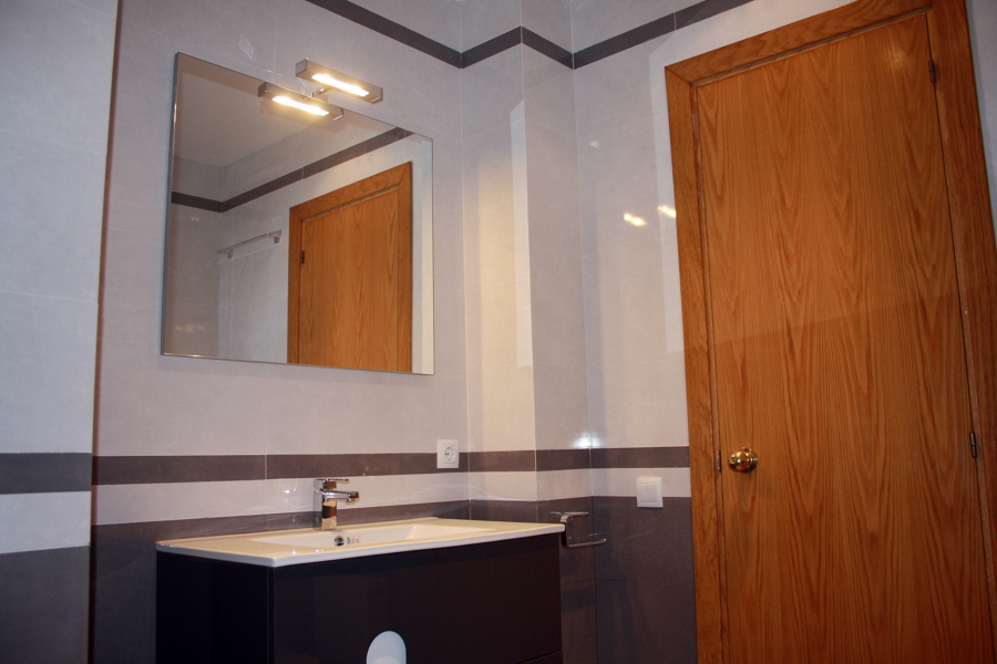 vista desde la ducha