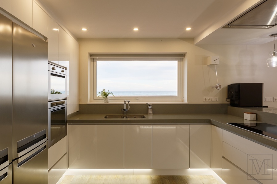 Vista desde la entrada de la vivienda