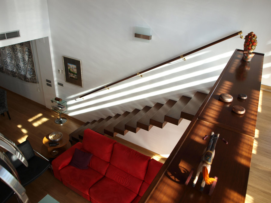 Vista desde la entreplanta del salon