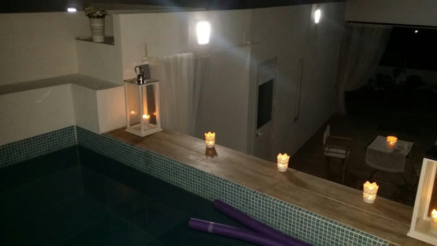 Vista desde la piscina