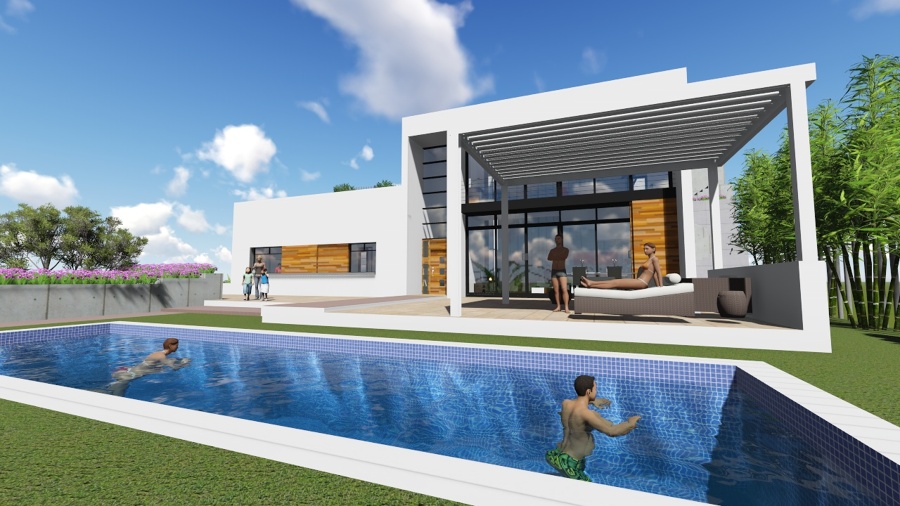 Vista desde la piscina