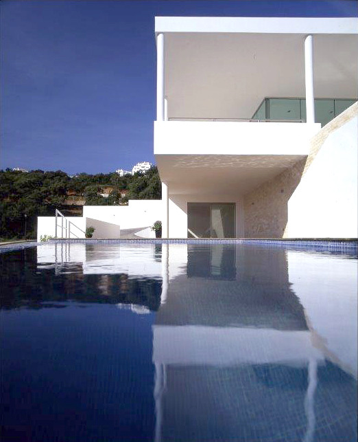 Vista desde la piscina