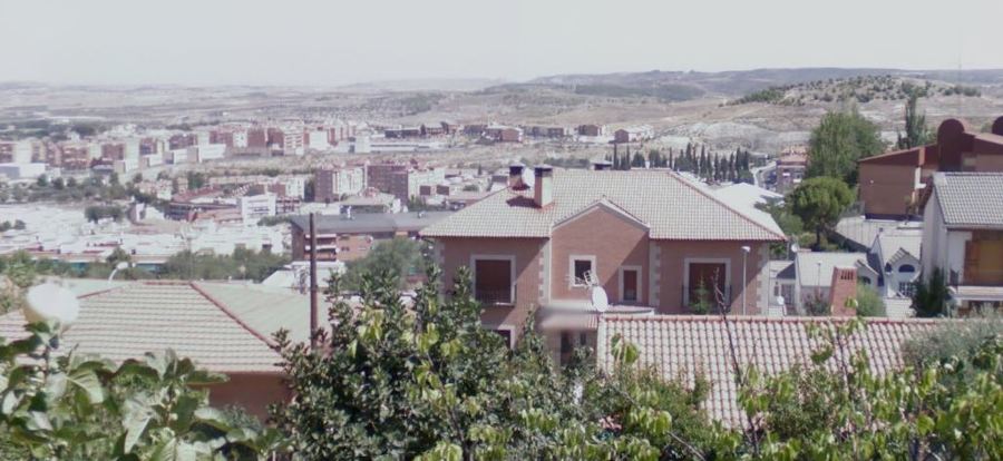 VISTA DESDE LA ZONA SUPERIOR DE LA LADERA