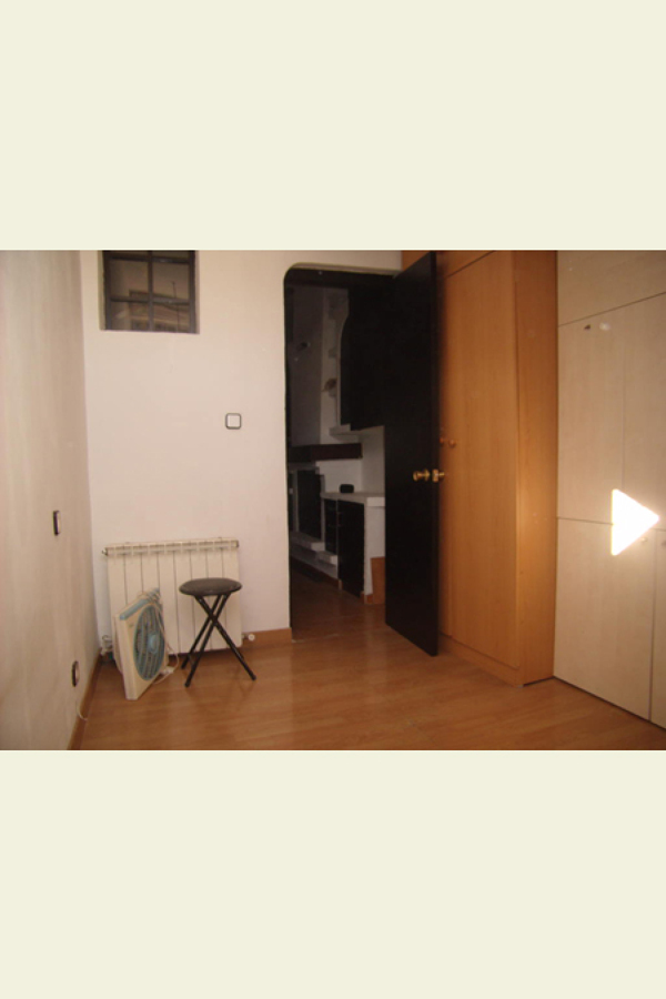 Vista desde una de las habitaciones al salón