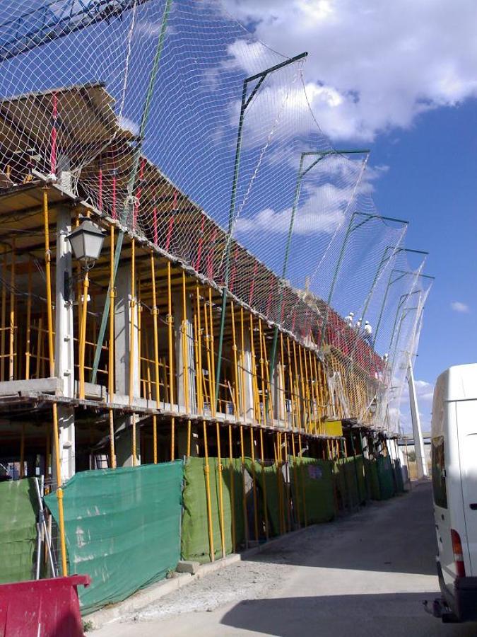 vista entablado forjados estructura