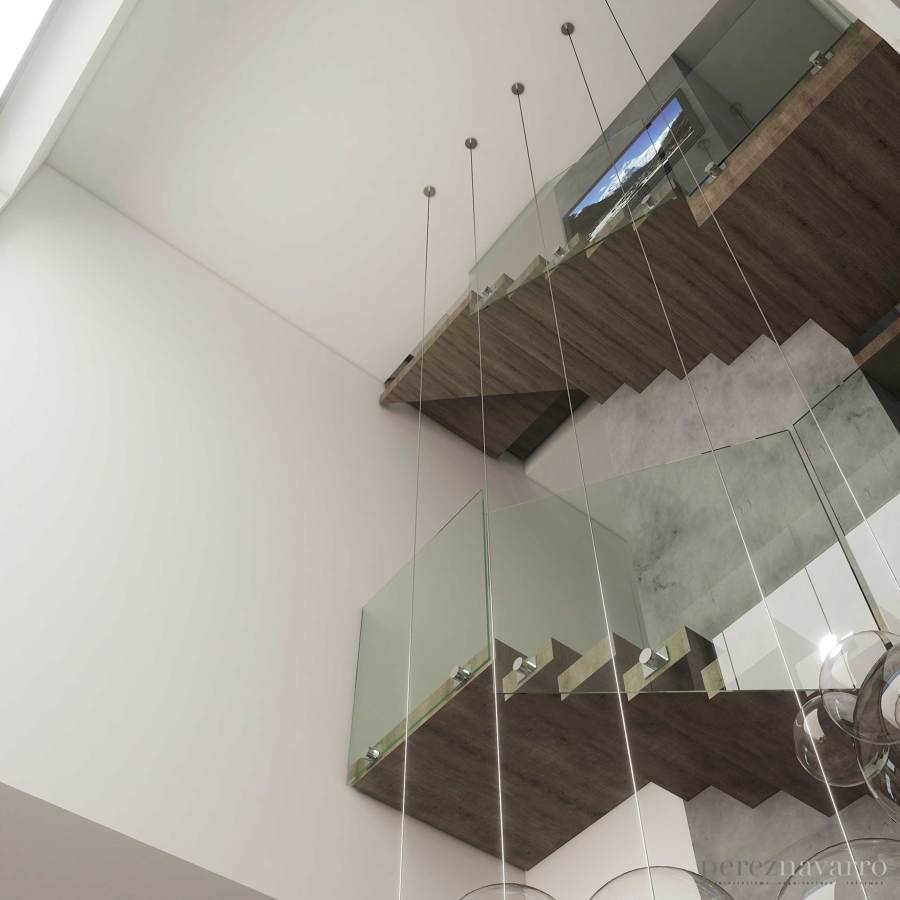 VISTA ESCALERA DISTRIBUIDOR