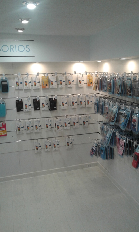 Vista Esquina zona de accesorios.