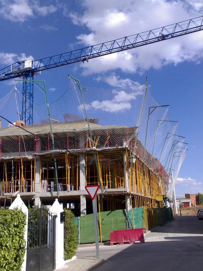 vista estructura forjados entablados