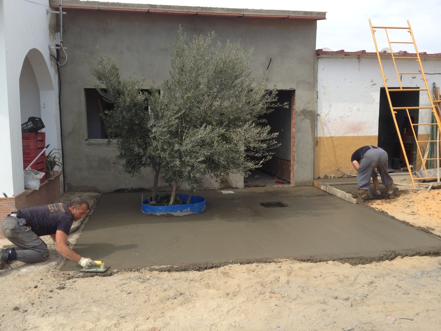 Vista exterior de ampliación de vivienda