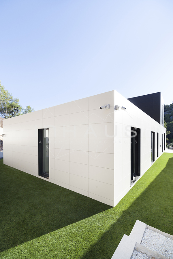 Vista exterior de la vivienda