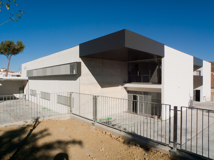 Vista exterior desde el patio