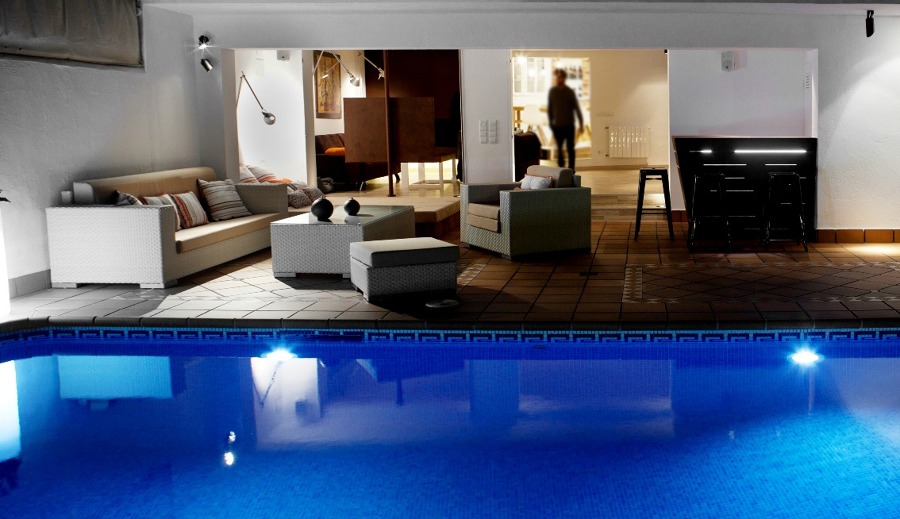 Vista exterior-interior