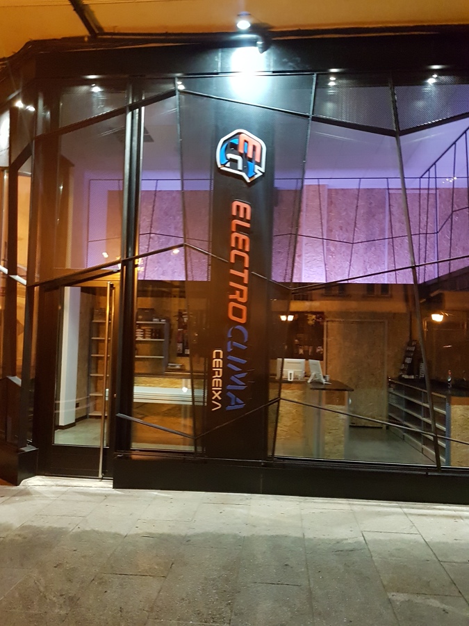 Vista fachada exterior