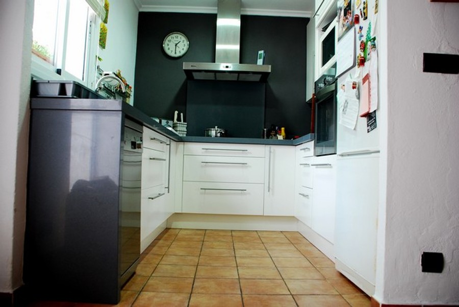 Vista frontal cocina