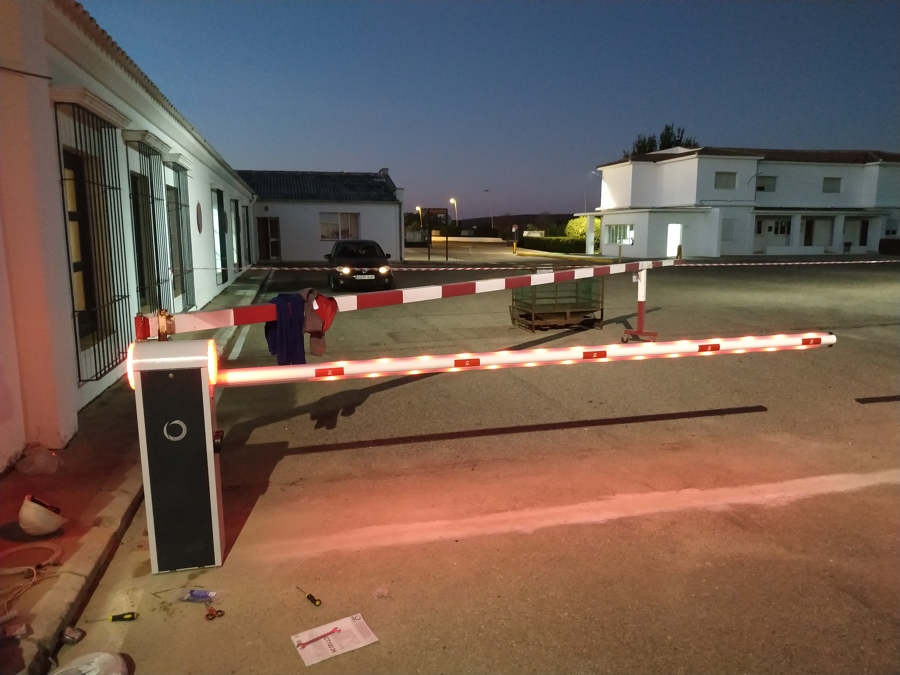 Vista general barrera izquierda