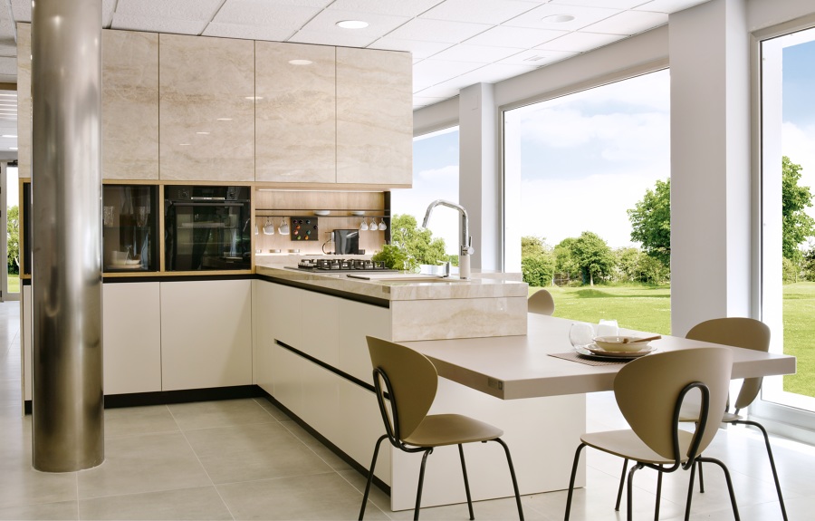 Vista general cocina Aramobel Stonika