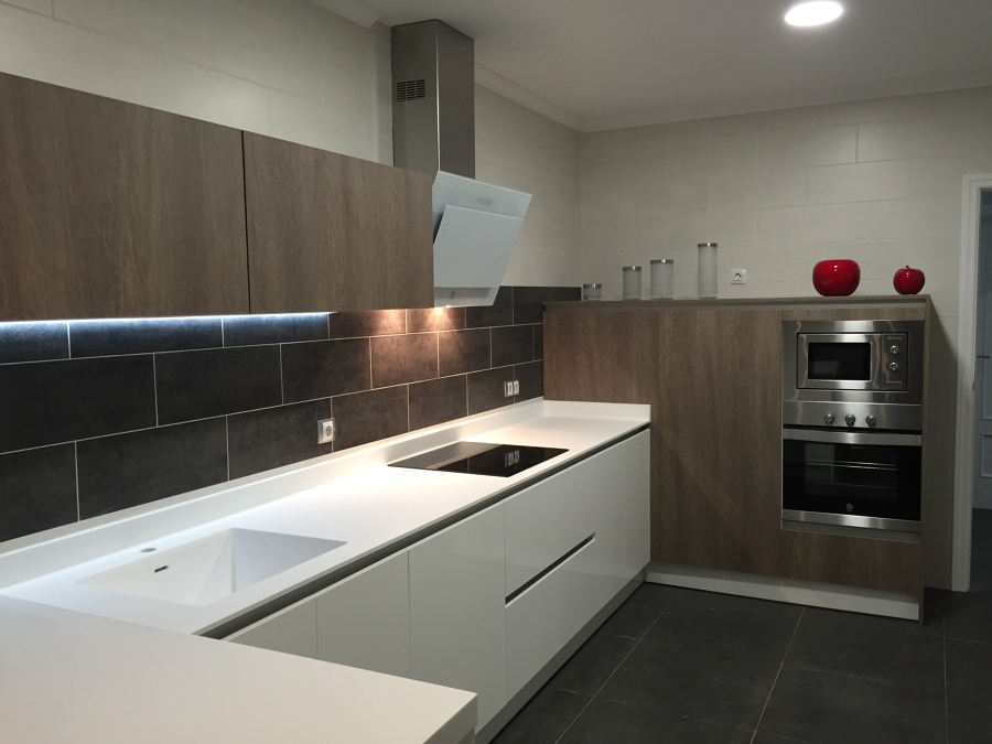 Vista general de cocina. 