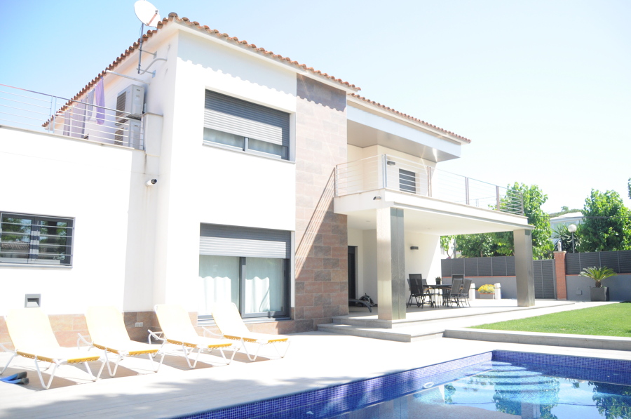 Vista general de la casa reformada