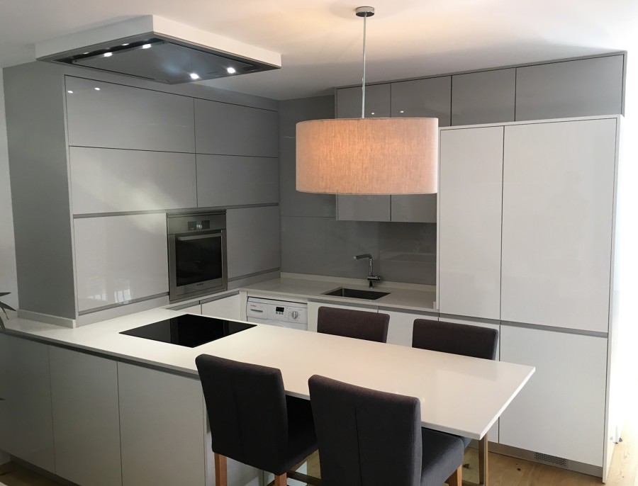 Vista general de la cocina