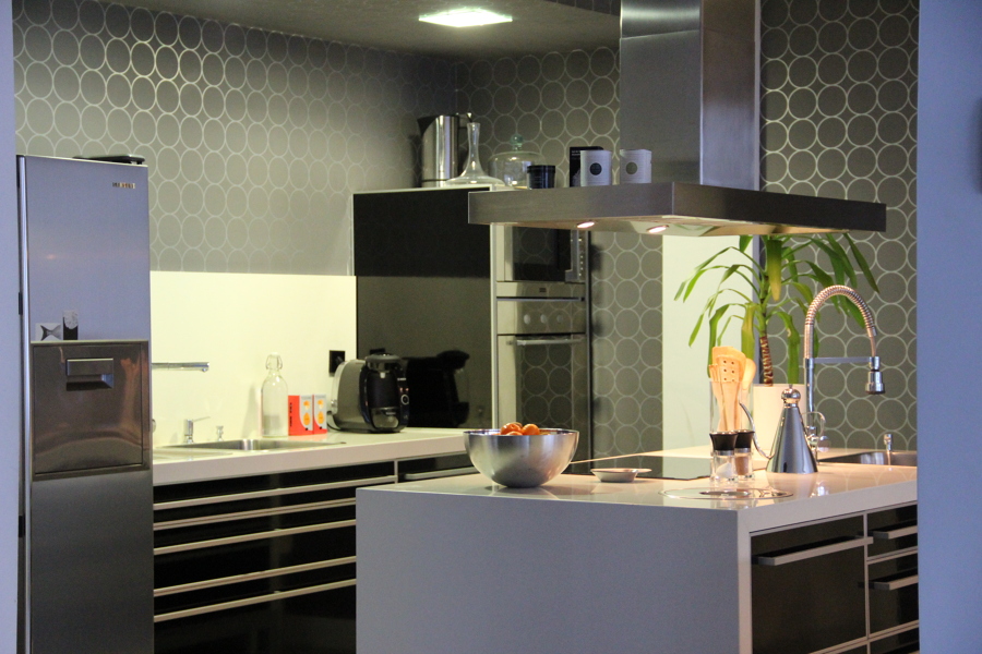 Vista general de la cocina