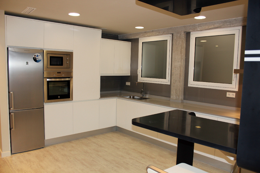 Vista general de la cocina