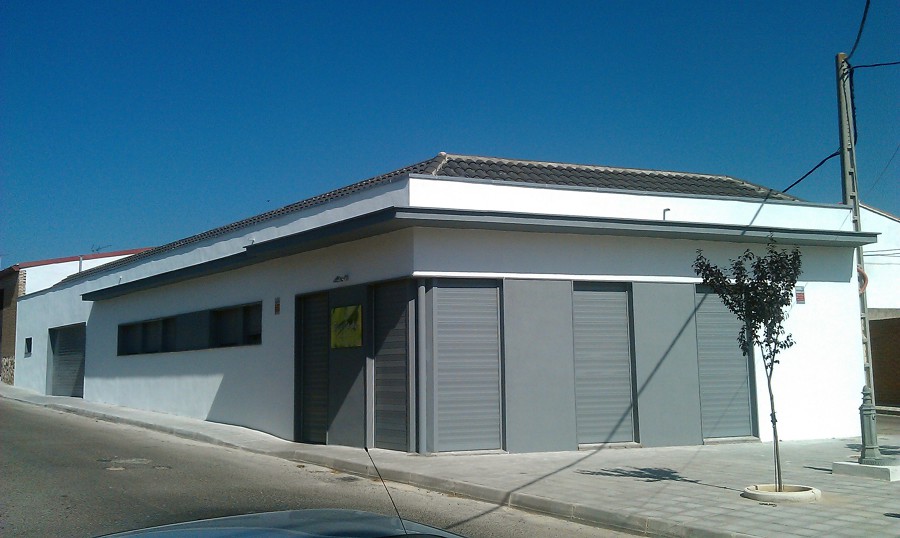 Vista general de la fachada