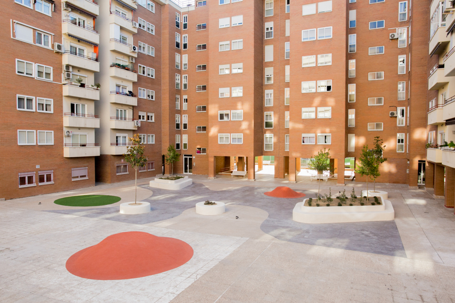 Vista General de la nueva zona de ocio.