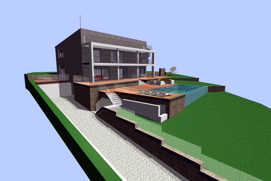 Vista general de la parcela