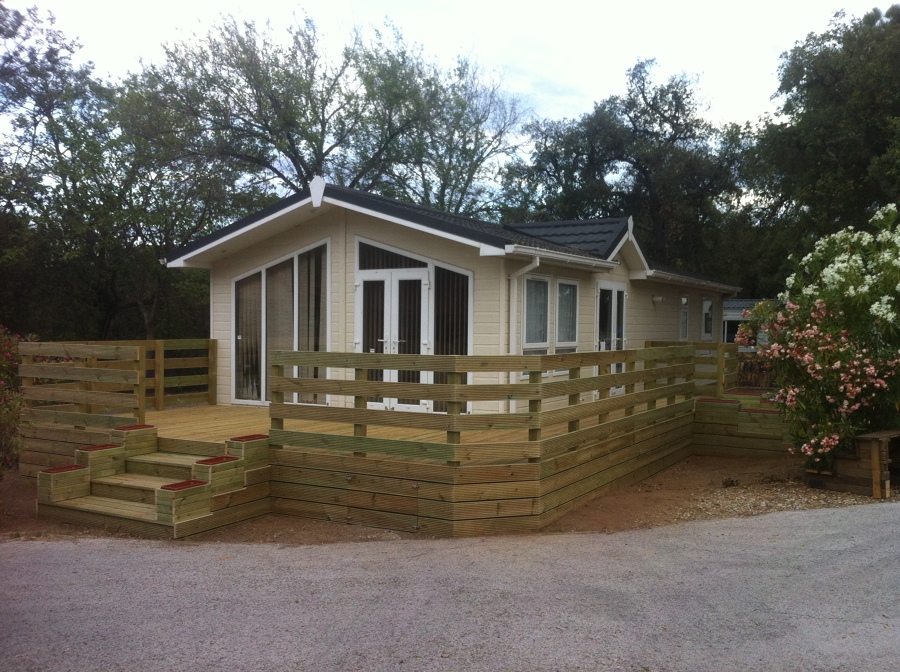 vista general de la terraza