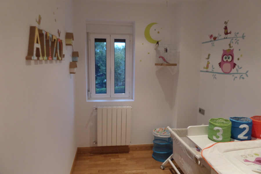 Vista general del dormitorio 