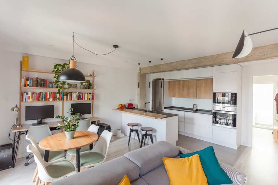 Vista general estancia principal