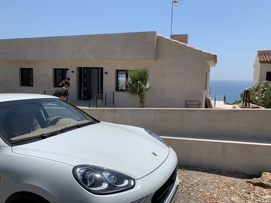 Vista gral.  puerta desde el exterior